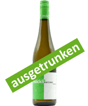 Bacchus Traubensaft ausgetrunken