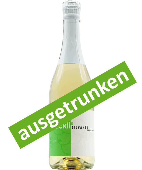 Silvaner Traubensaftsecco ausgetrunken