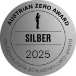 Austrian Zero Award 2025 Silbermedallie