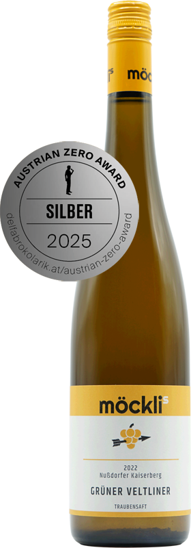 2022er Grüner Veltliner mit Silbermedallie